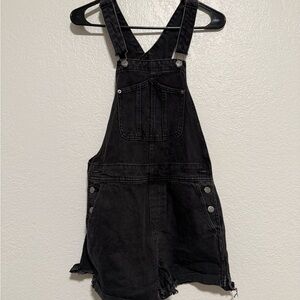 Old Navy Dark Gray Overalls